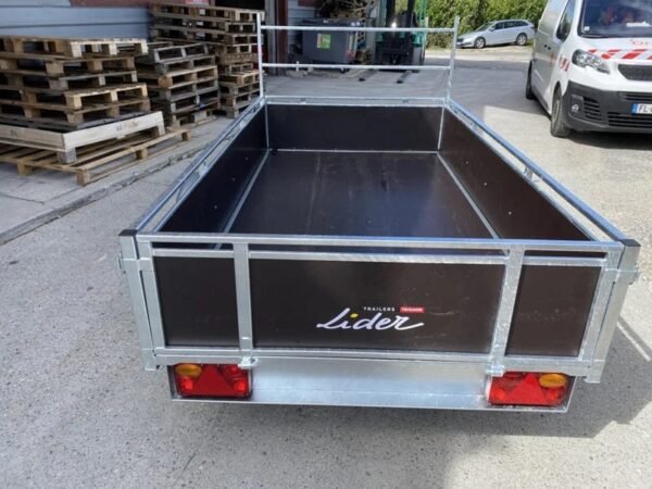 Remolque de madera Lider 45460 251 x 133 cm 500/750KG PTAC