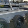Remolque volquete trilateral Saris K3 406 x 204, 3500 kg, triple eje, con freno, ballestas