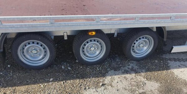Plataforma fija + rampas Boro ATLAS 6m x 2m 3500KG 3 ejes