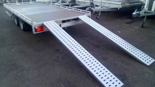 Plataforma fija + rampas Boro ATLAS 6m x 2m 3500KG 3 ejes